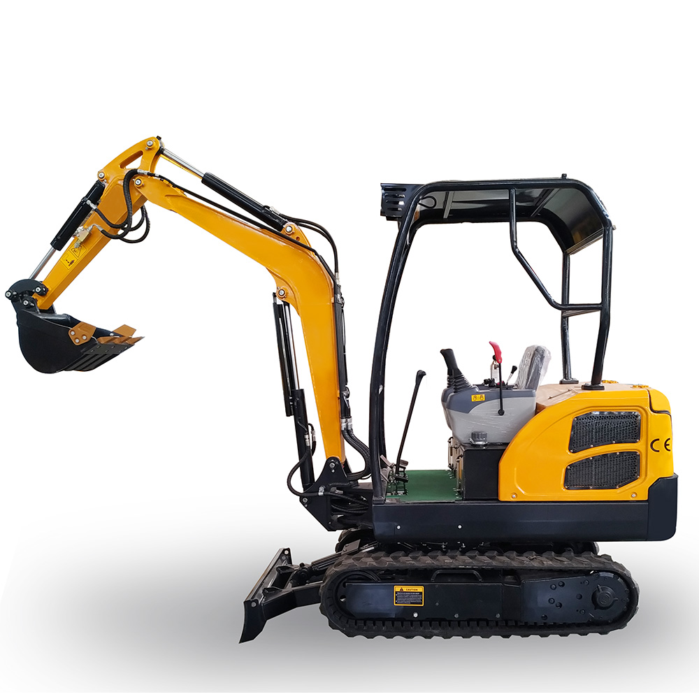 1.8ton mini excavator with heater cabin and thumb clip