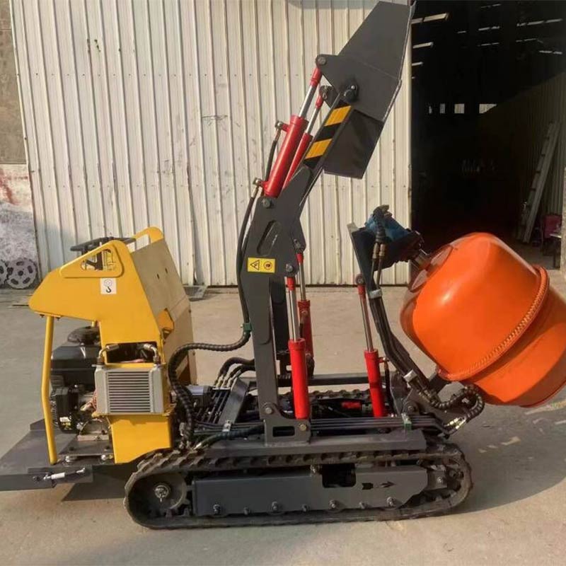 Mini dumper- Cement mixing tank